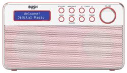 Bush - Stereo DAB Radio - Red